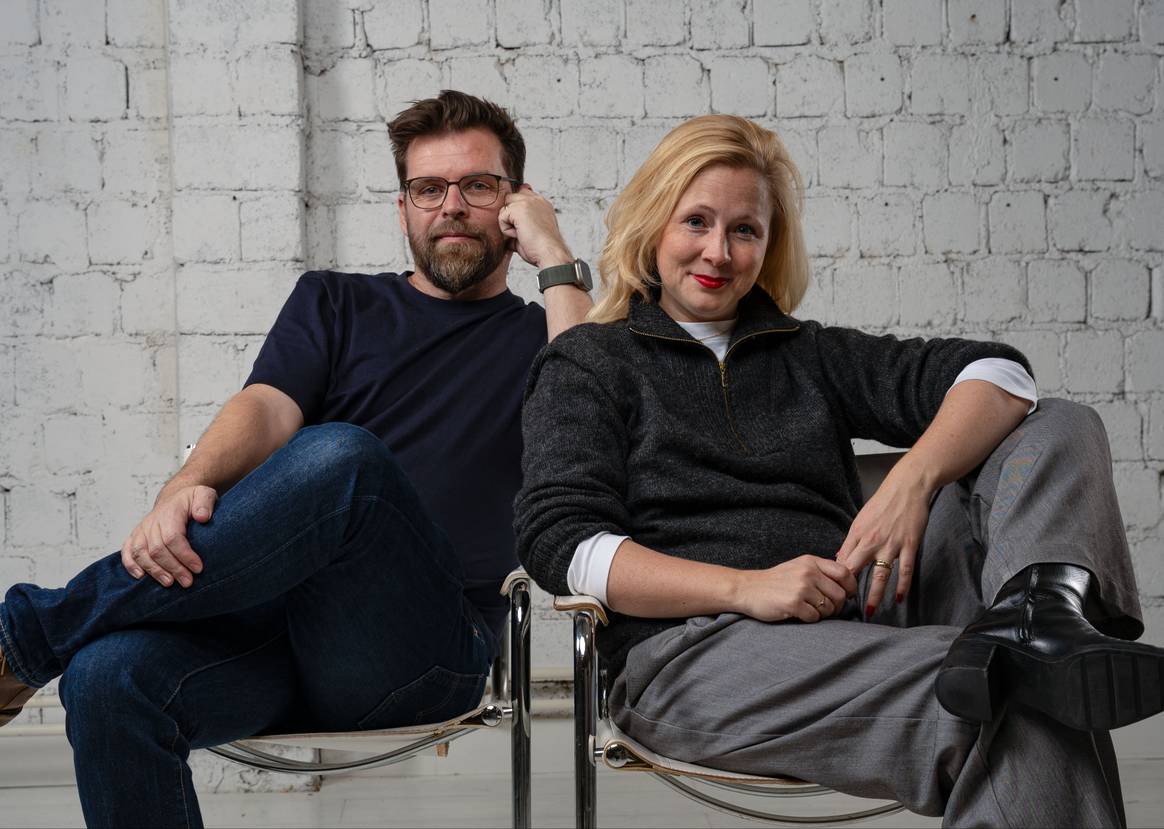 Das Gründerpaar von Myne: Linda und Mathias Durisch.