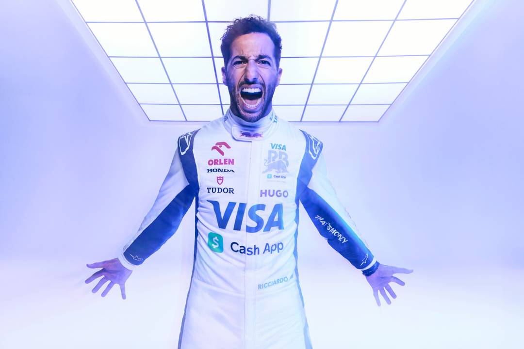 Hugo is the official apparel partner of Visa Cash App RB F1 team – Daniel Ricciardo