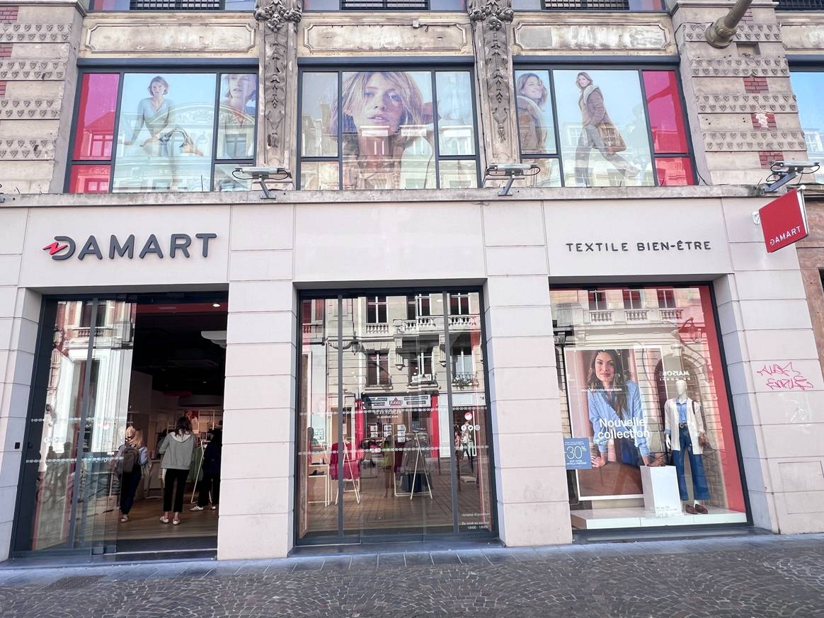 Boutique iconique de Damart à Lille