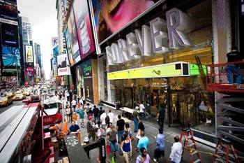 Fast fashion stores and manufacturing
