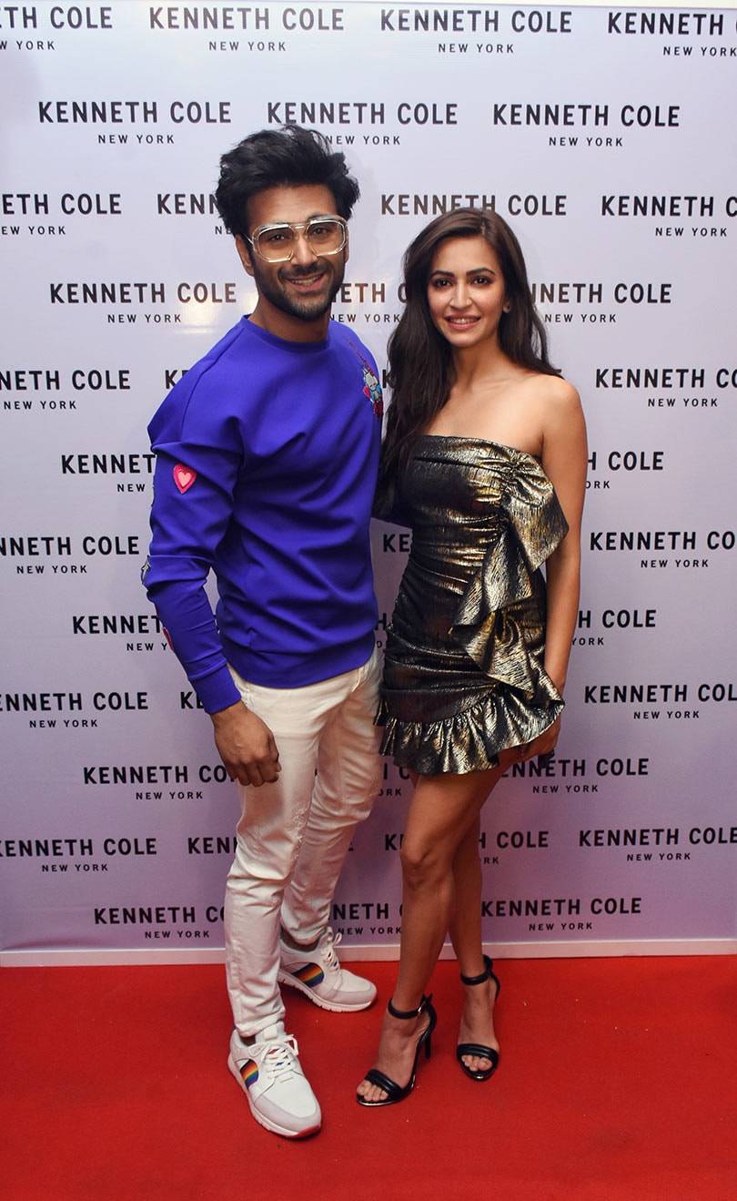 Kenneth Cole first flagship strore in India launched at Infiniti Mall Mumbai by actors Pulkit Samrat and Kriti Kharbanda