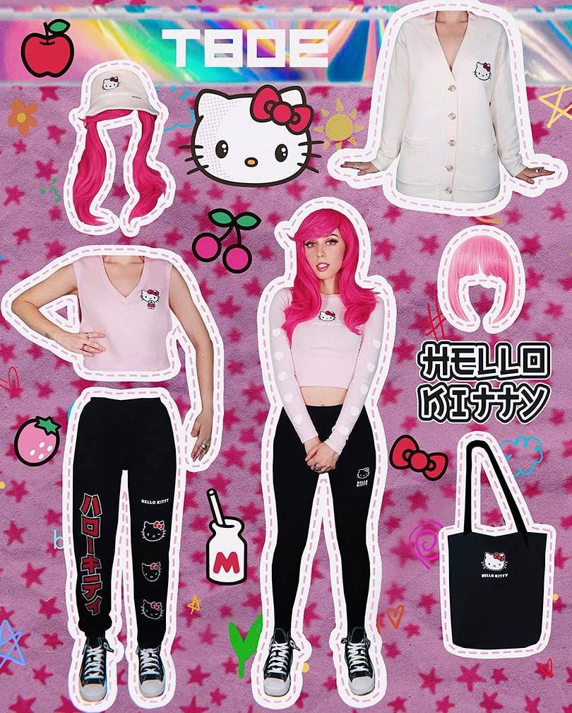 Твое представил коллаборацию с Hello Kitty