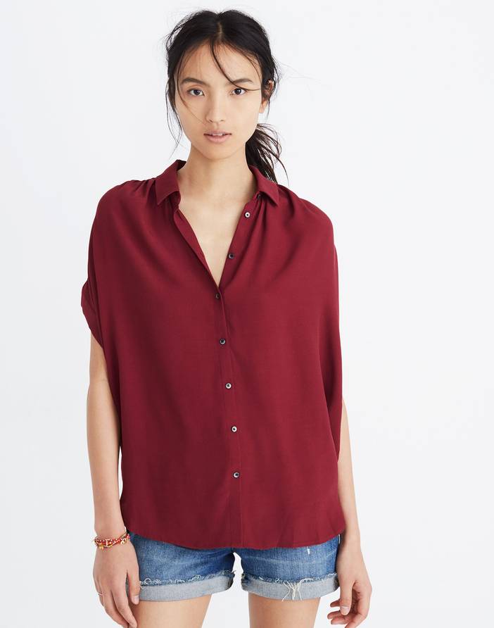 Central Drapey Shirt | Madewell