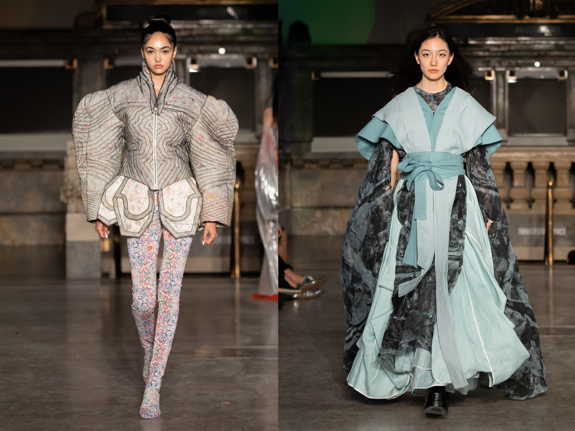 Looks by Jiaohan Lin and Chaejin Yoon