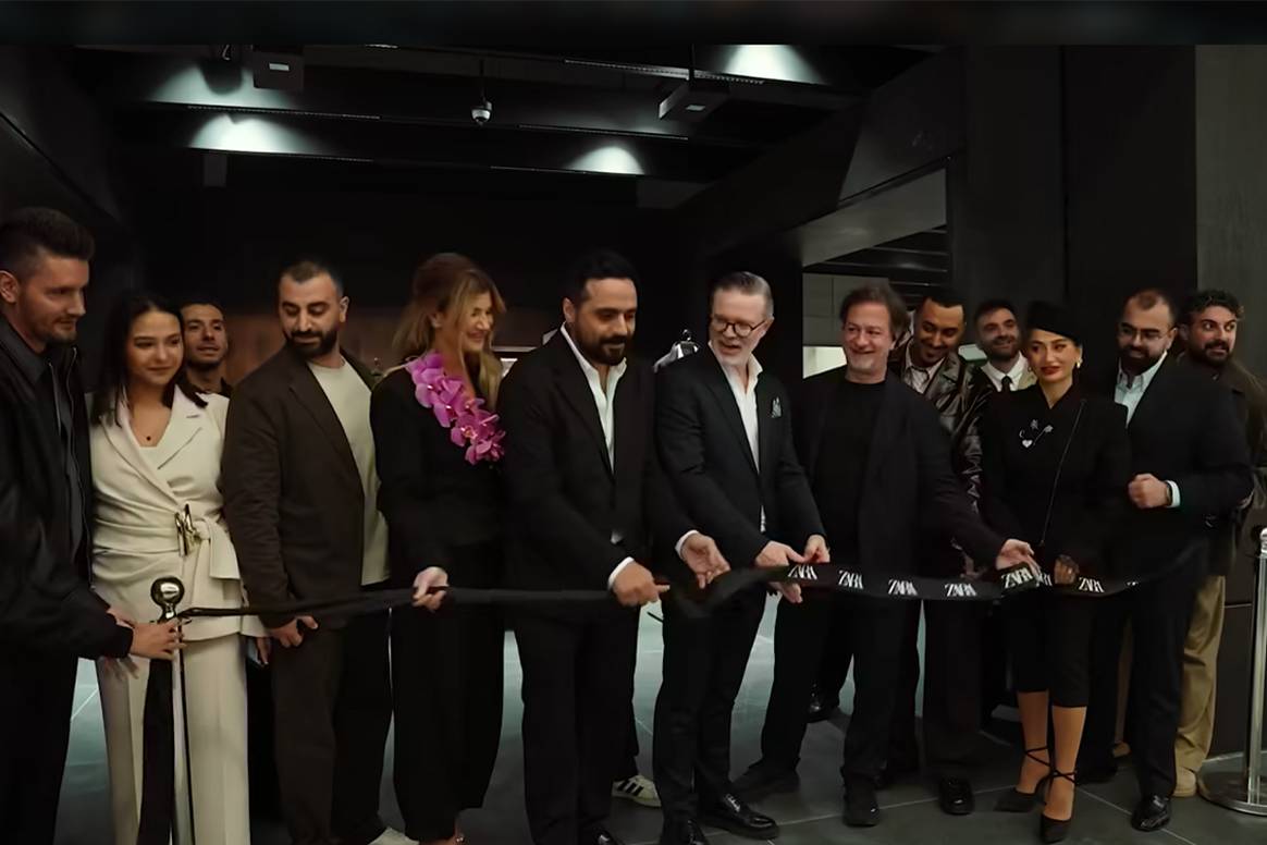 Opening Ceremony of the Tienda de Zara at the Centro Comercial Iraq Mall de Baghdad (Iraq).