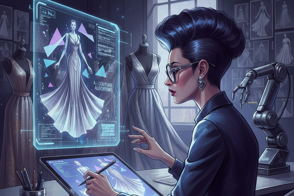 L'alta moda guidata dall'Intelligenza artificiale: la dimostrazione di fattibilità dell'esperto Desmond A. Brown