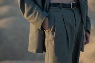 Pantalones de traje de marca al por mayor