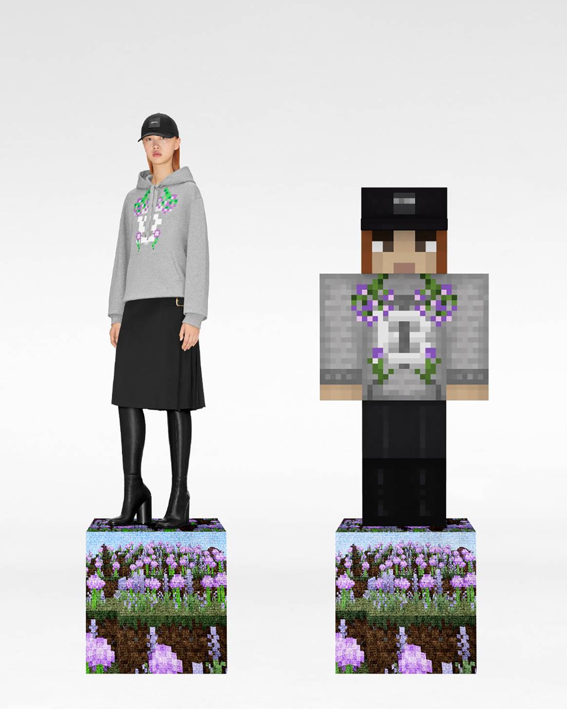 Photo Credits: Burberry + Minecraft.