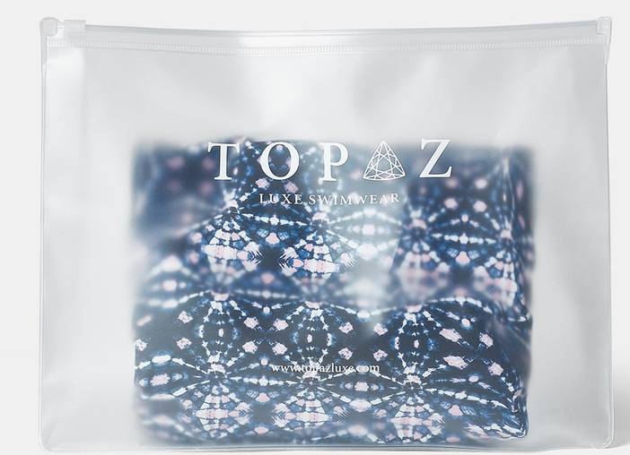 Cut Out Triangle Bikini Top | Topaz Boutique Swim