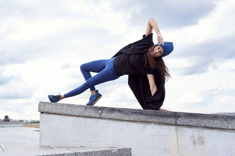 Yoga-Kleidung, die sich auch im Home Office gut macht