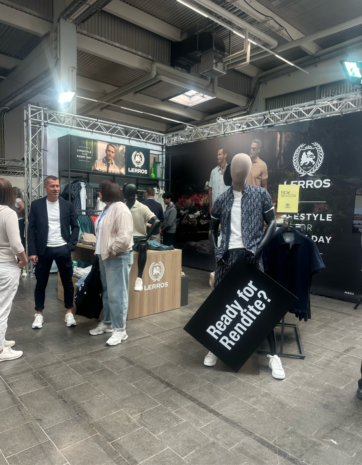 Lerros at the Unitex Fashion Festival