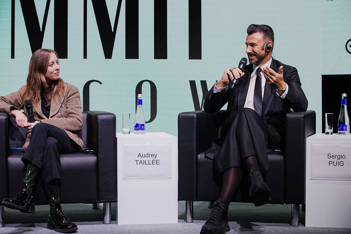 Sergio Puig, director de la Mediterránea Fashion Week, durante su participación en el BRICS+ Fashion Summit de 2024.