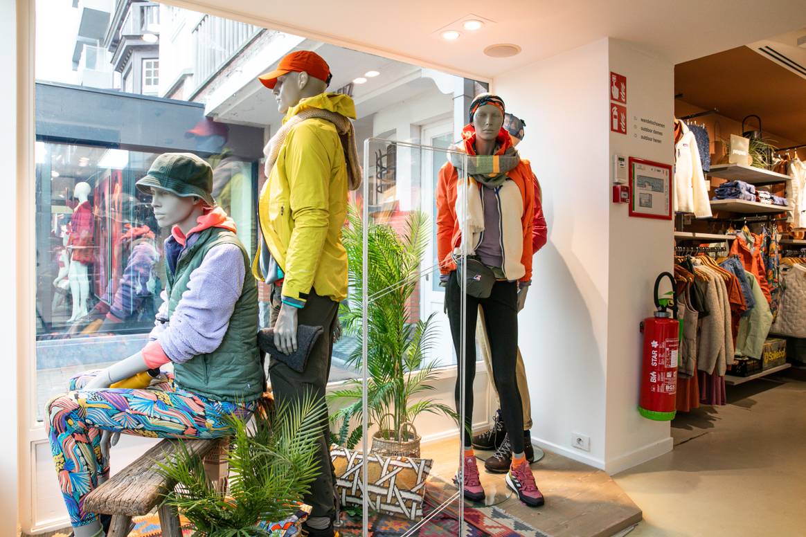 De nieuwe winkel van A.S. Adventure in Nieuwpoort. Beeld via A.S. Adventure.