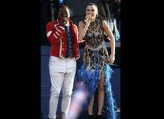 Jessie J in Falguni and Peacock