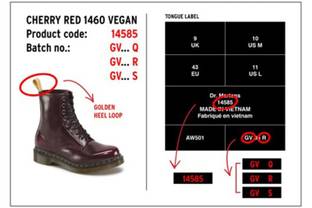 Dr. Martens ruft 30.000 vegane Stiefel zurück