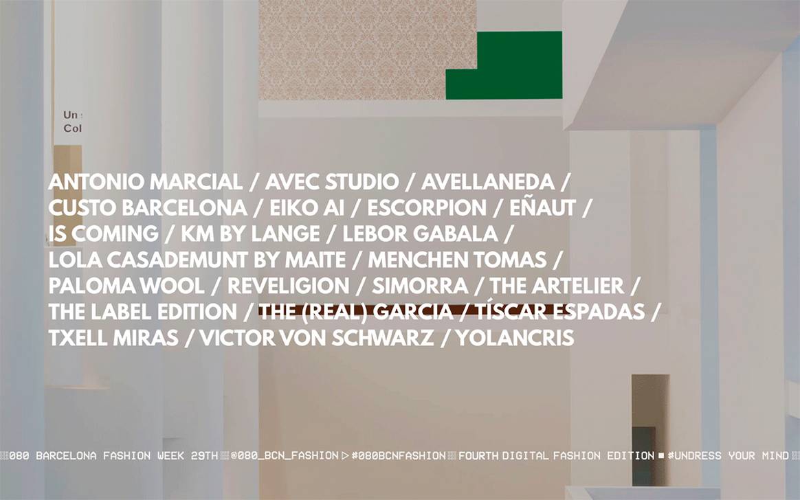 Photo Credits: Cartel de la próxima 29ª edición de 080 Barcelona Fashion.