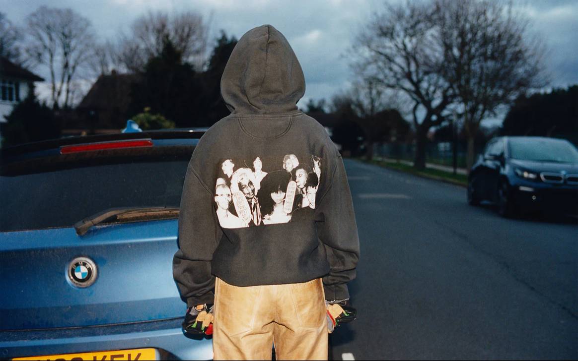 Image: Stüssy x Martine Rose, photo by Rosie Marks.