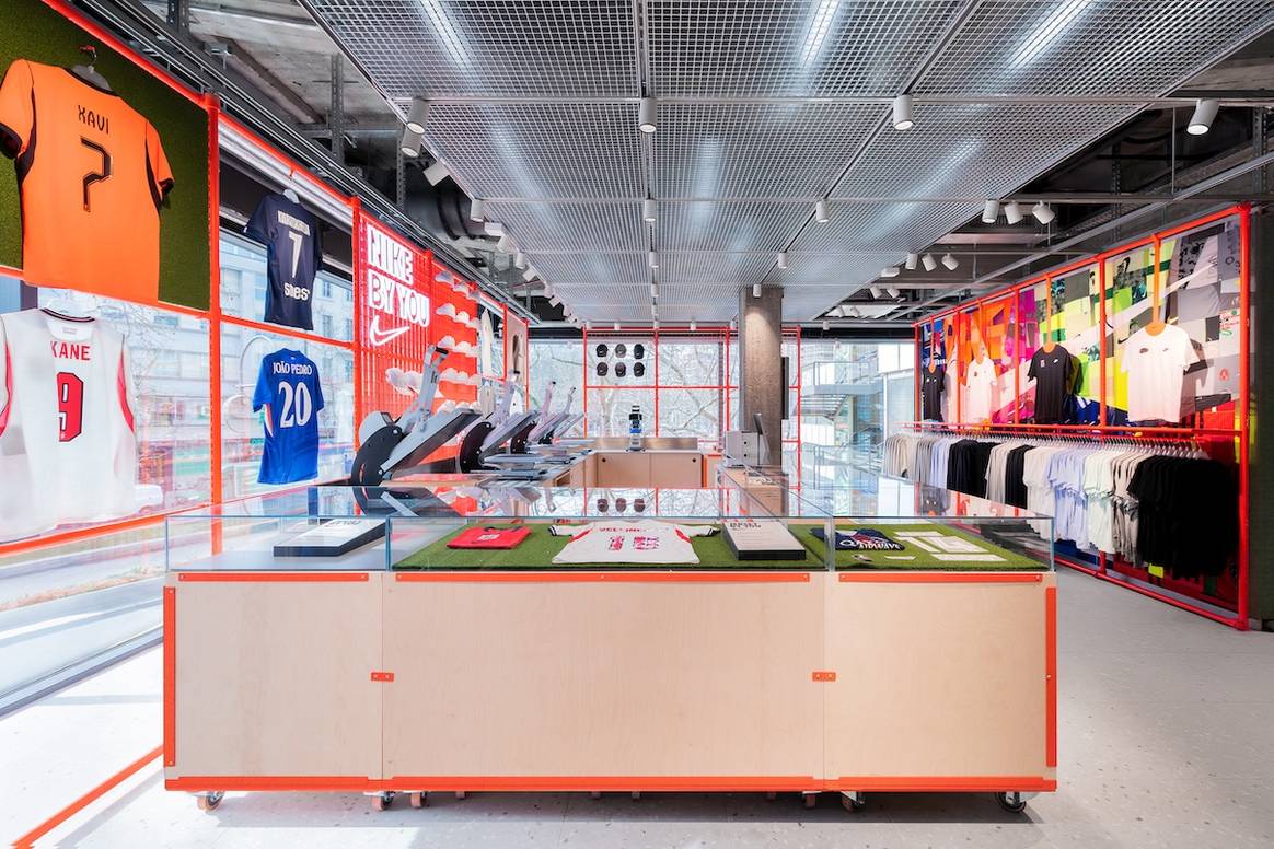 The Nike flagship store on Tauentzienstrasse in Berlin Image: Nike