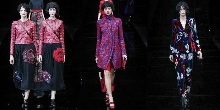 Emporio Armani abstains from capes during Milan Fashion Week