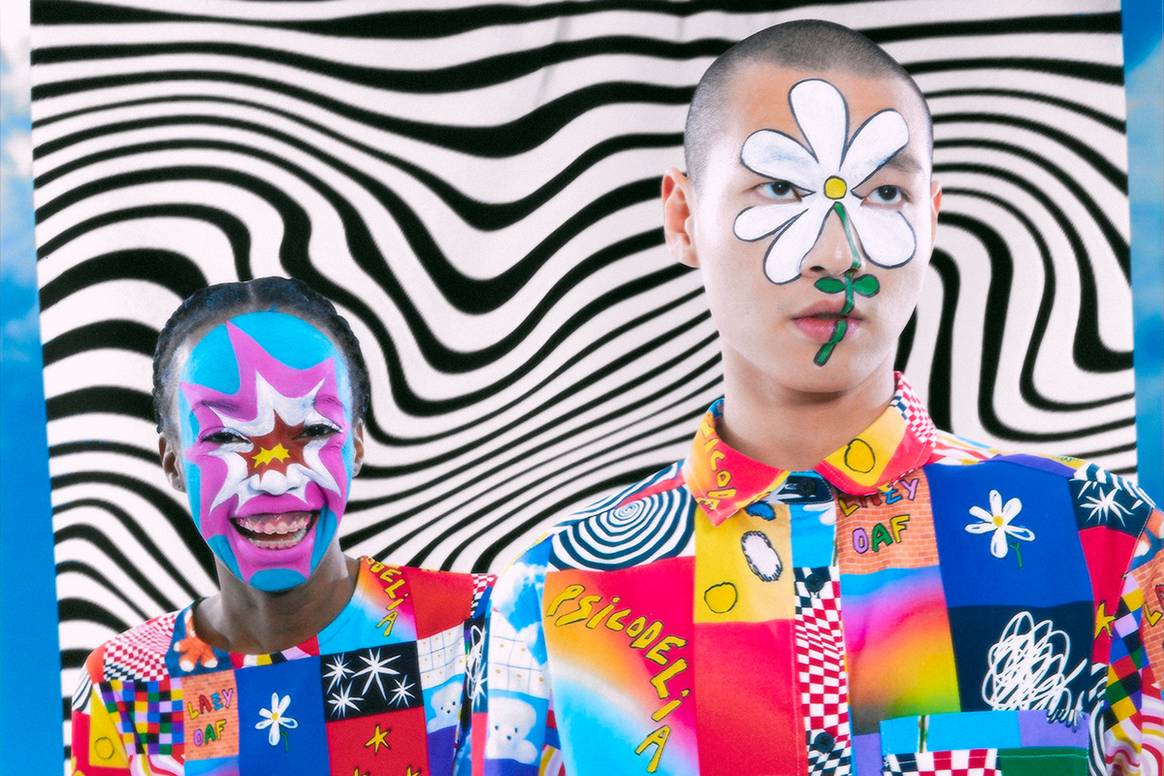 Imagen de archivo de la colección cápsula de Outsiders Division “Lazy Oaf” x David Méndez Alonso