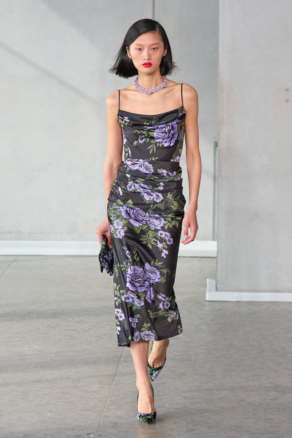 Carolina Herrera SS24 Floral Dress