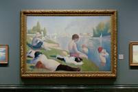 Bimba y Lola réinterprète Seurat avec la National Gallery