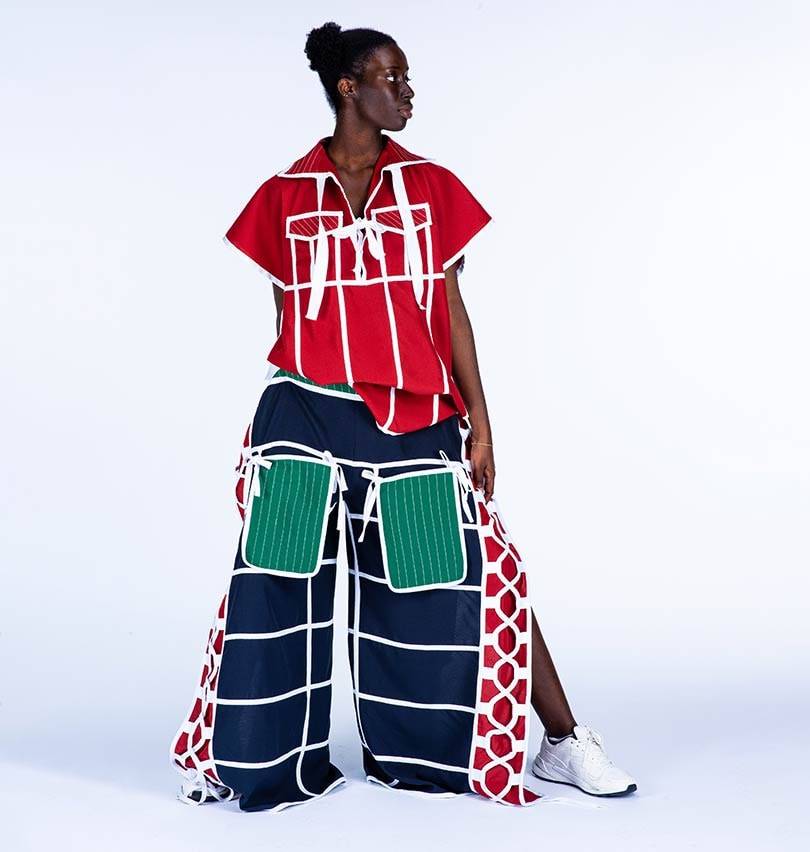 Kingston School of Art graduates create capsule collections from repurposed uniforms