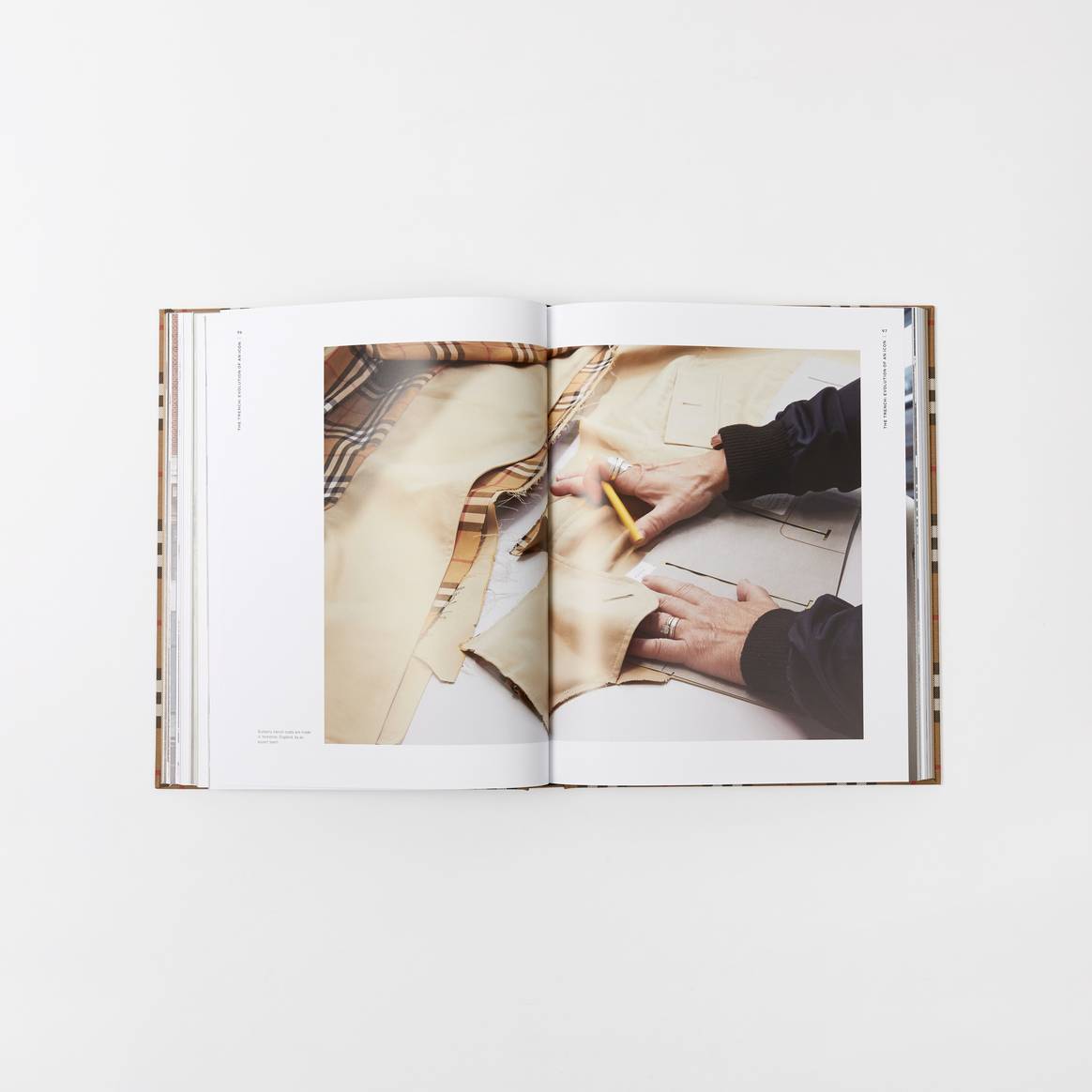 'Burberry' book. Image: Burberry