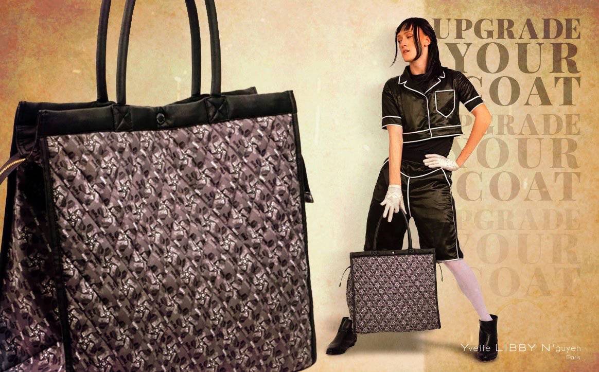 Image: Max Sax: Goose-Down Quilted Eco-Tech Handbag from YLNP