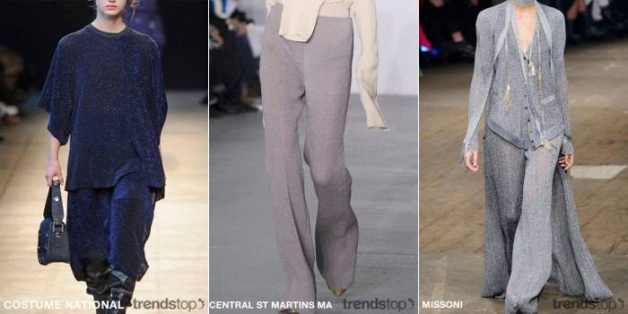 Principales Tendances de Pulls & Tricots Automne/Hiver 2017-18