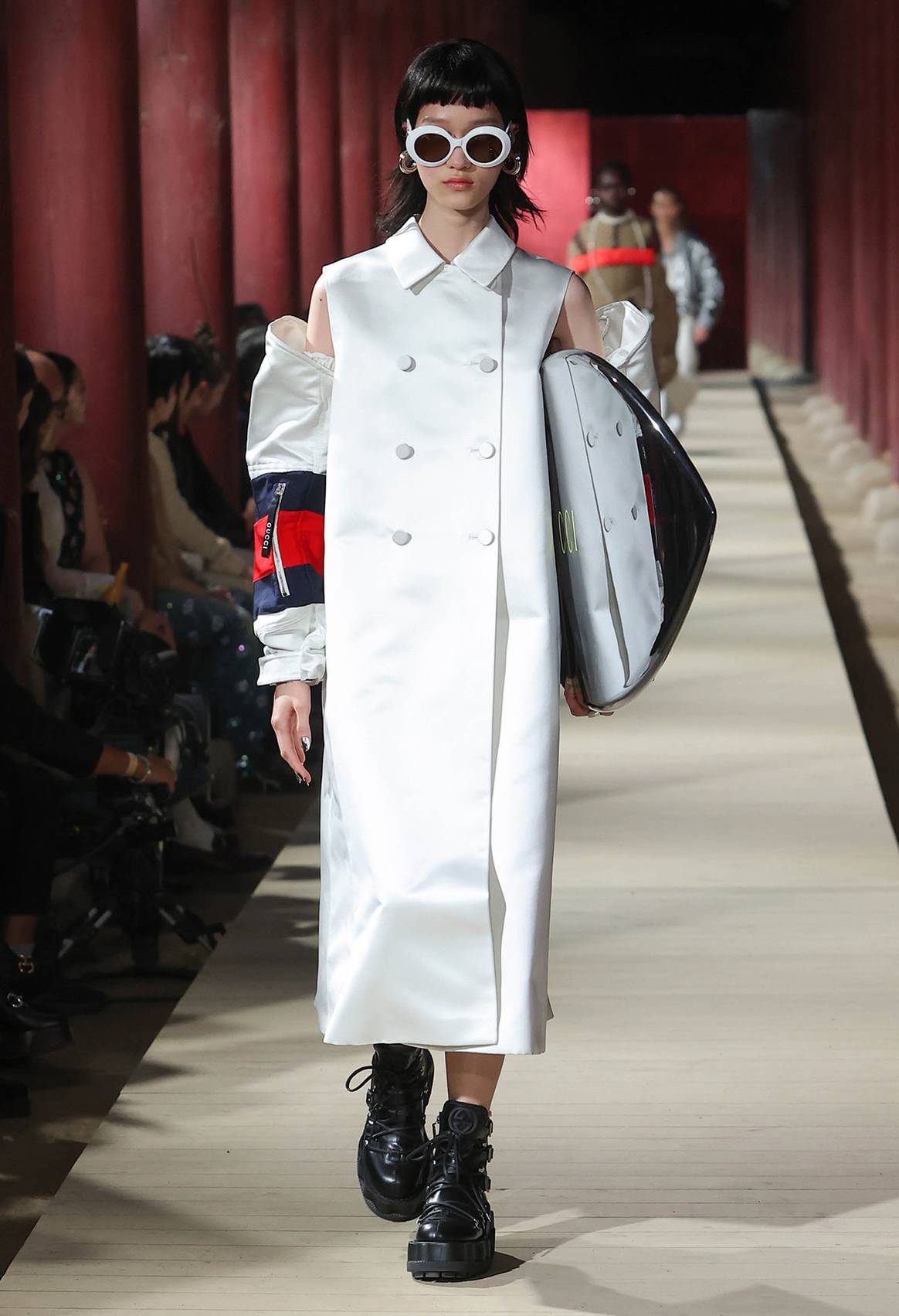 Photo Credits: Gucci, desfile de presentación en Seúl de la colección Crucero 2024. Fotografía de cortesía.