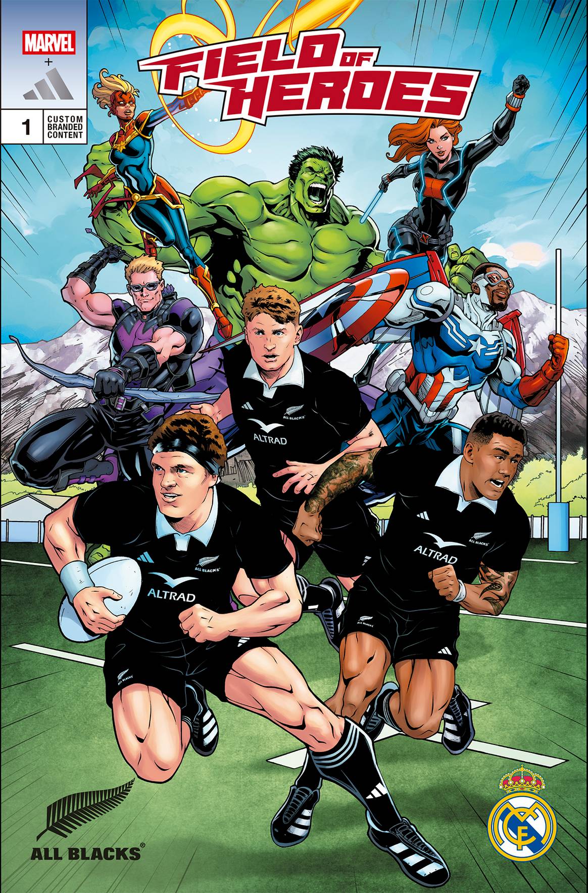 Colección cápsula colaborativa Marvel x Adidas x Real Madrid CF.