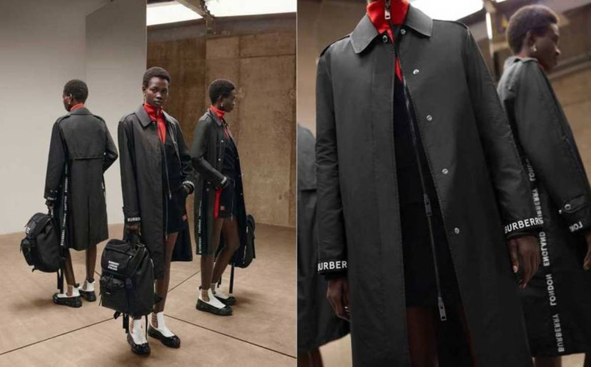 Image: Burberry's Econyl capsule collection