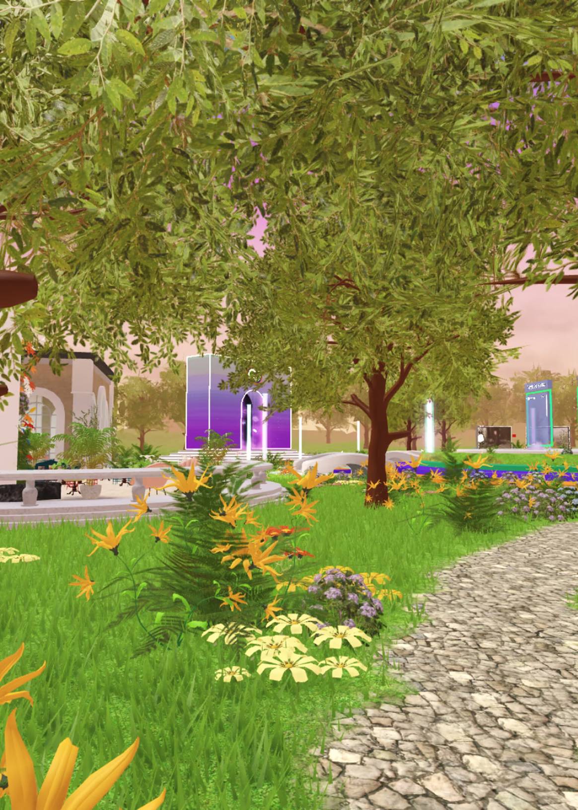Photo Credits: Gucci Town, mundo virtual permanente de Gucci en el metaverso de Roblox.