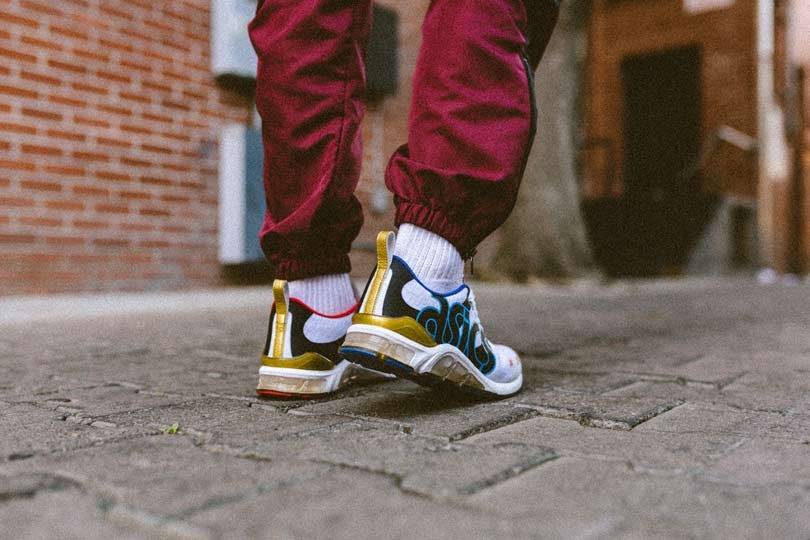 Sneakers Asics par la Pensole Footwear Design Academy pour Foot Locker