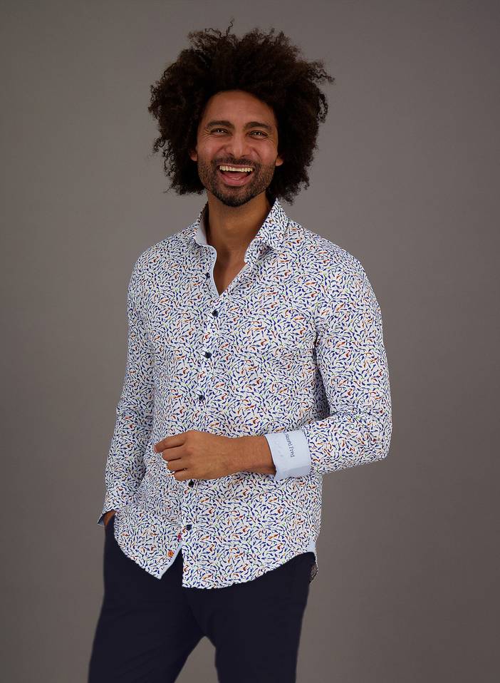 Shirt colorful fishes F Classics | A fish named Fred