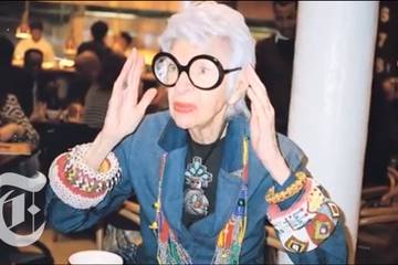 Video: Het New York Times interview van Iris Apfel