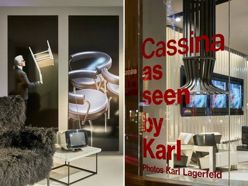 Karl Lagerfeld : un livre de photos dédiées au mobilier Cassina