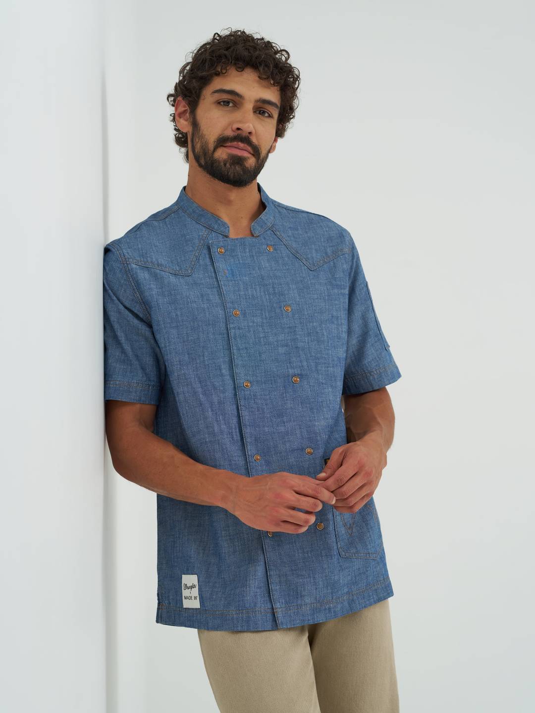 ‘Wrangler x Made In’ - chef shirt