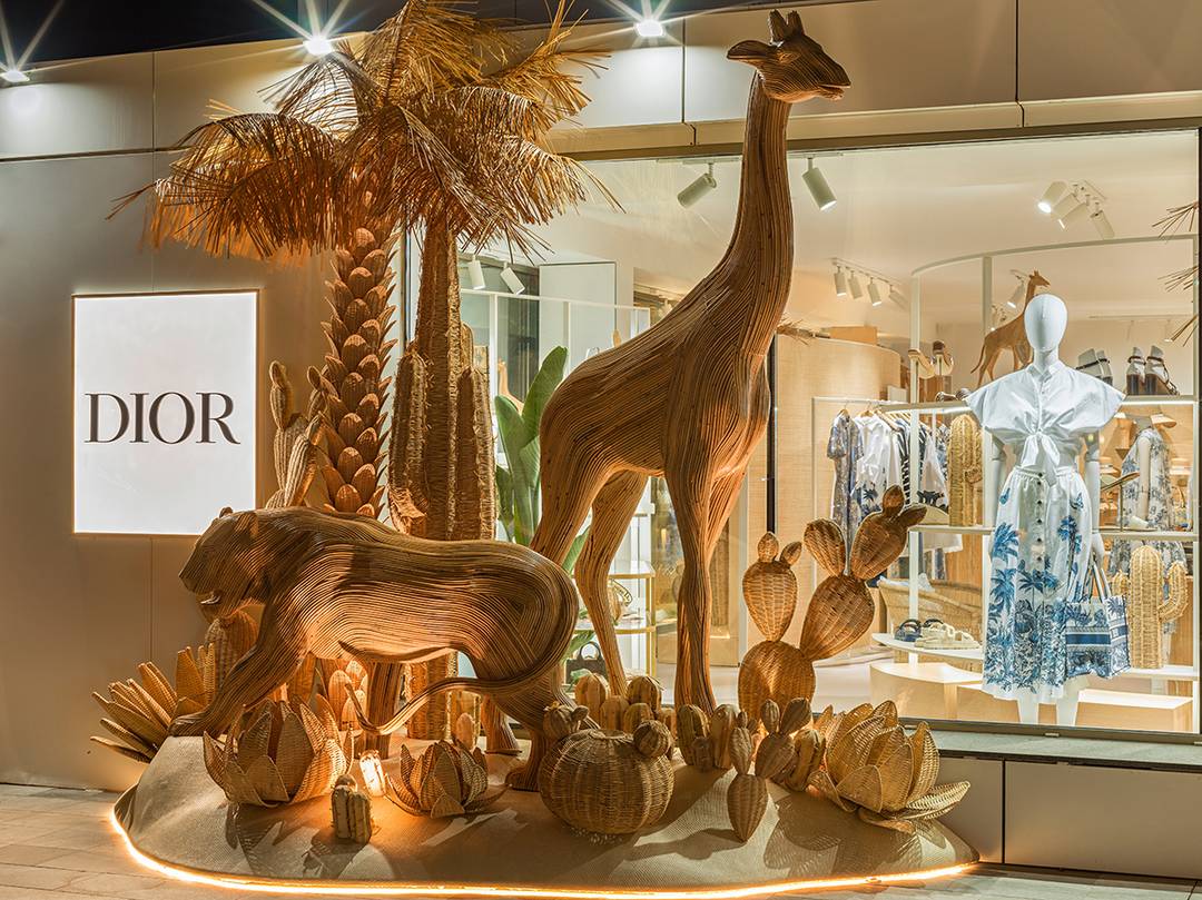 Tienda “resort” de Dior en Ibiza (España).