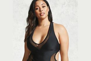 Forever 21 verkoopt plus size zwemkleding