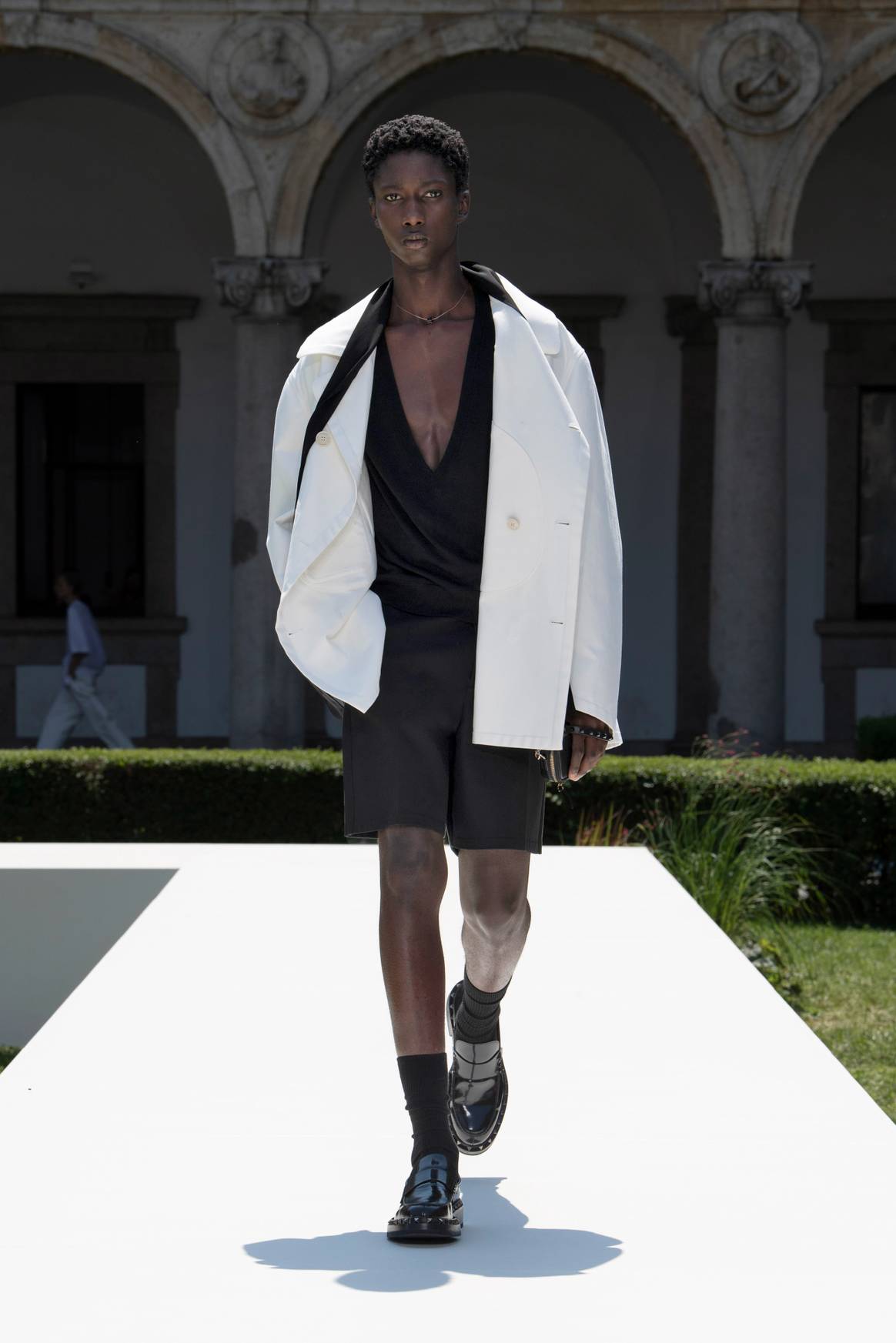 Douta Sidibe at Valentino m ss24