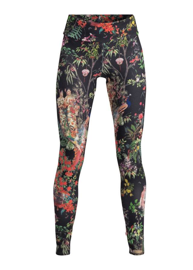 Yoga-Leggings geisha garden | Blutsgeschwister