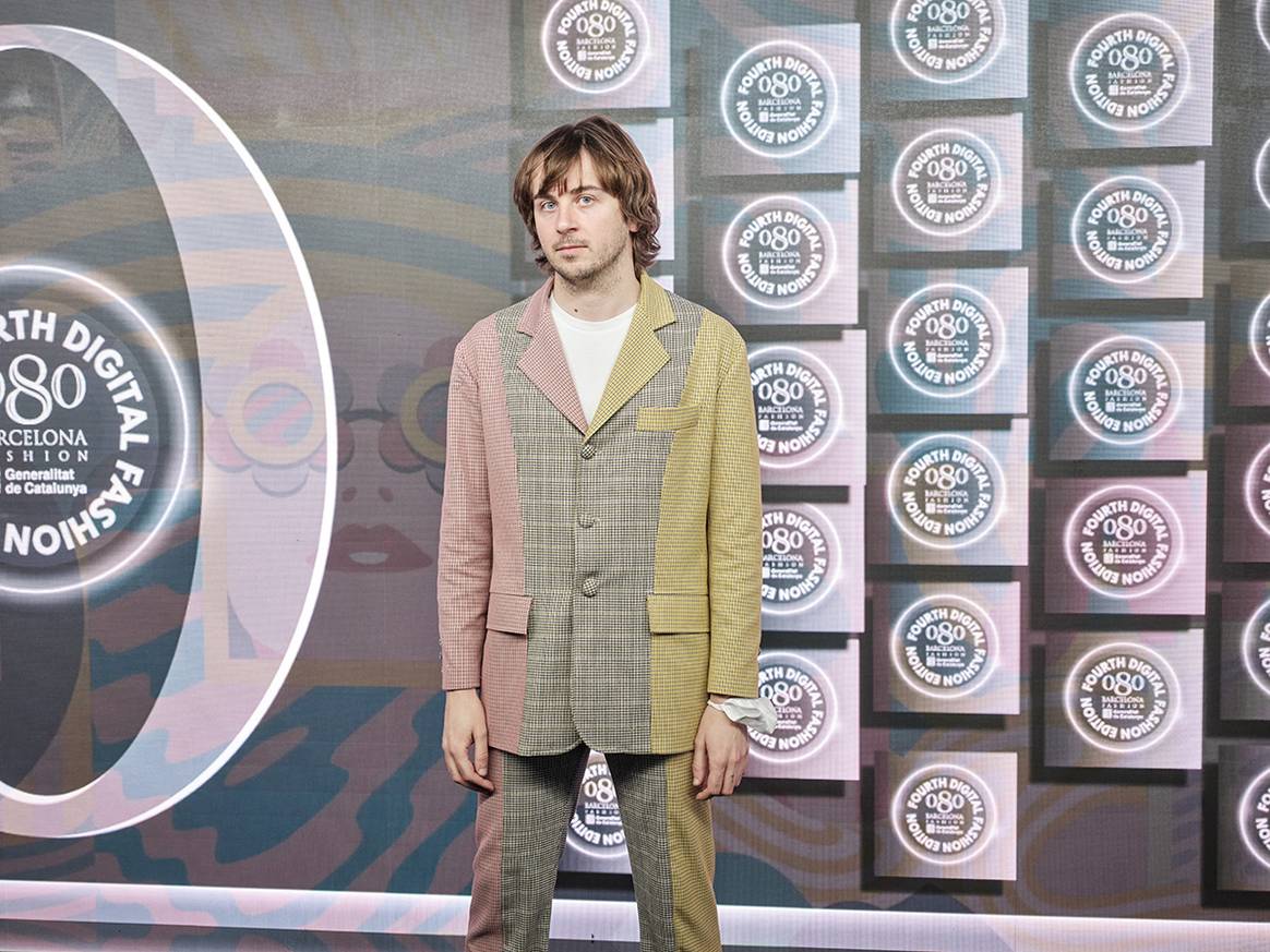 Photo Credits: El diseñador Victor von Schwarz. Evento inaugural “080 Barcelona Fashion — La Première”.