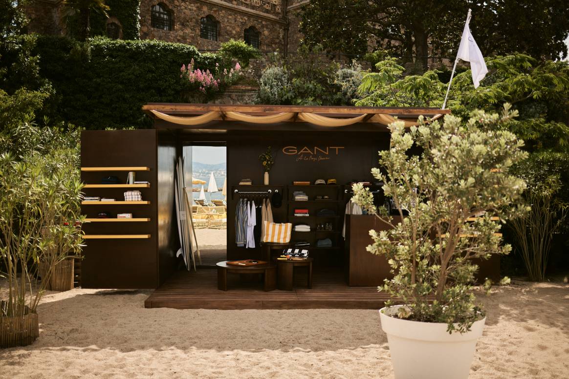 Gant Pop-up - Château de Théoule /  Strandresort La Plage Blanche.