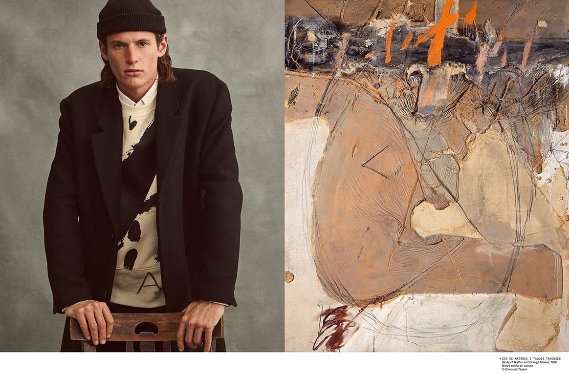 Zara rinde tributo a Tàpies con una colección cápsula