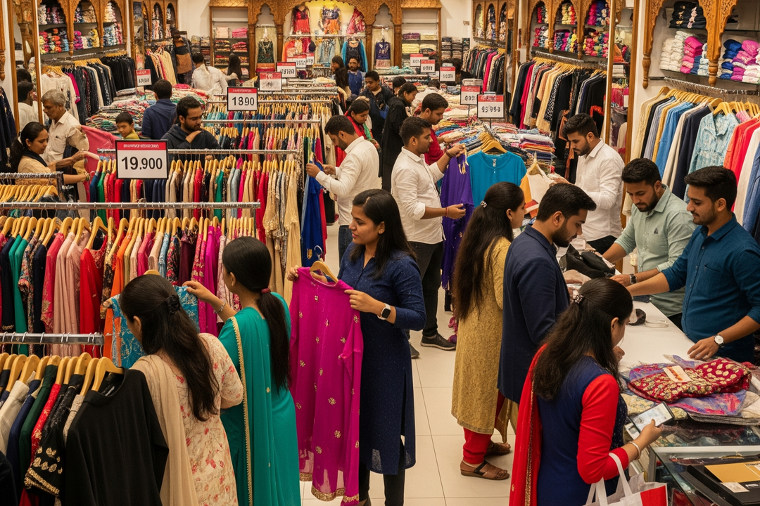 Clothing retail store in India