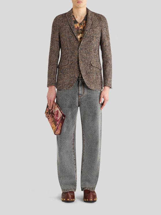 Wollsakko Mit Check-muster | Etro