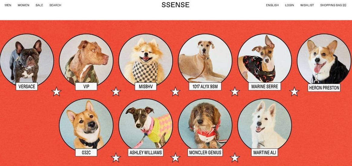 Ssense: mit Petwear auf den Hund gekommen