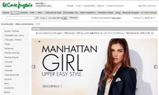 El Corte Inglés "online" para Reino Unido, Holanda e Irlanda